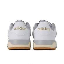 Adidas 阿迪达斯 ENTRAP 舒适百搭耐穿低帮复古篮球鞋，男女通用，白蓝配色 - 白藍色 - 查看 4