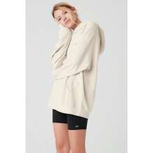 Alo Yoga Double Take Hoodie - Black | - Xương - Xem 3