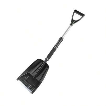 Winter Snow Shovel Set With Detachable Installation, Thick Snow Pusher Shovel, Car Snow Scraper