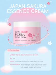 LAIKOU 一套两件装：莱寇日本樱花亮肤精华液和樱花保湿霜，清爽不黏腻，焕活肌肤，保湿滋润，是送给女性、母亲、妻子、姐妹、女孩、女友的护肤好礼，也是母亲节的理想礼物。 - 粉紅色 - 查看 11