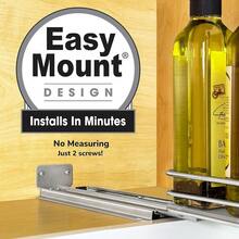 Kitchen Spice TrolleyLynk profesional Tire de especias deslizante organizador de clósetKitchen Spice Trolley - Cromode43pulgadas - Ver 3