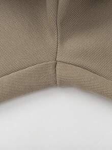 Balabala 2025 Tween Boy Sweatpants, Loose Jogger Pants - Soft Cotton Casual Trousers - Khaki - View 8