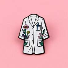 翻领珐琅徽章和胸针，背包装饰别针，酷炫时尚，送礼佳品 - 彩色 - 查看 10