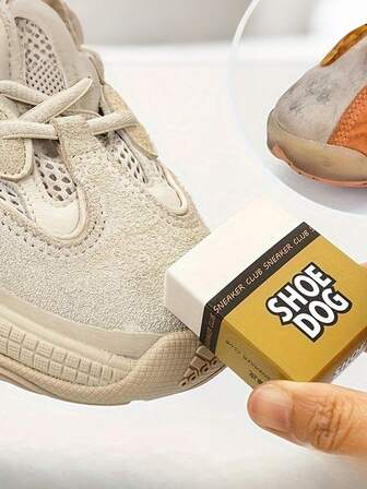 Limpiador de zapatos de gamuza y cuero - Un removedor de manchas sin electricidad para tenis, ropa, vidrio, paredes, pisos, muebles - Una herramienta de limpieza en seco versátil para un cuidado suave de las telas