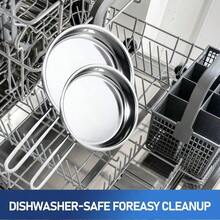 10-Piece Pots And Pans Set Stainless Steel Cookware Set- Includes Ergonomic Handle Saucepans Skillets Dutch Oven Stockpot Steamer And More - Premium Pots And Pans For Home Chefs - Bạc - Xem 5