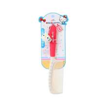 Miniso Sanrio Hello Kitty Fine-Tooth Flat Comb Hair Comb, Off-White Comb Teeth And Red Handle, Adorable Kitty Pendant Paired With Comfortable Handle, A Great Helper For Daily Hair Care (1 PC) - Multicolor - View 5