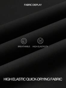 4-Season Women's Solid Color Skinny Pants With Side Pockets, High Elasticity Quick-Dry Breathable Leggings For Running, Workout, Pilates, Yoga, Fitness, Cycling, Outdoor Activities - Black - View 6