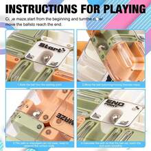 3D迷宫拼图魔方 - 3D立方体和球，空间感知脑力训练玩具，高难度益智拼图，3岁以上儿童益智专注力游戏礼物 - 彩色 - 查看 6