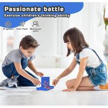 Family Strategy Board Game - 13.21 Cm Portable Foldable Chess Puzzle For Kids & Adults, Classic Four-In-A-Row Challenge With Red & Yellow Discs, Ages 3+ Home Entertainment, Perfect Christmas Thanksgiving Gift, Chess Gifts, Interactive Play, Vibrant Board, Sturdy Construction - Multicolor - View 8