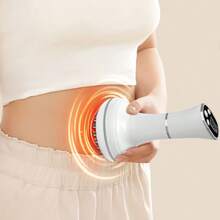 An Easy-To-Use, Comfortable, And Lightweight Electric Meridian Brush Personal Massager/Massage Device - A Home Electric Meridian Brush/Gua Sha Tool To Relax Body Muscles. A Christmas Gift. - trắng - Xem 1
