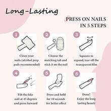 Black Long Coffin Press On Nails For Women, Black French Tip Fake Nails With Bling Snake Rhinestone Design, Manicure 24 Pcs (12 Sizes){Inchcolorinch:InchBlack Snakeinch} - Rắn đen - Xem 6