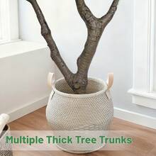 LEMEGO Upgraded Olive Tree Artificial Plants 6ft 7ft Faux Olive Trees With 3 Branches And Lifelike Fruits Outdoor Indoor Realistic Potted Plant For Mordern Home Office Living Room Decor - 綠色 - 查看 4
