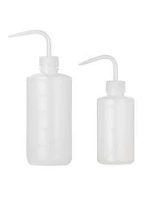 1-2 件 8.45/16.9 盎司塑料挤压瓶 - 冲洗瓶浇水工具、植物和花卉多肉植物浇水瓶（带塑料弯嘴）、盆栽植物尖嘴浇水瓶、纹身清洁瓶