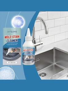 JAYSUING Gel de limpieza para eliminar manchas de moho - El removedor de moho puede eliminar rápidamente el moho e inhibir su reaparición. Es adecuado para azulejos de cocina y baño, juntas de goma de refrigeradores y lavadoras, tiras de goma de refrigeradores, juntas de azulejos, la parte inferior del inodoro, cepillos de dientes eléctricos y dispositivos de limpieza facial.