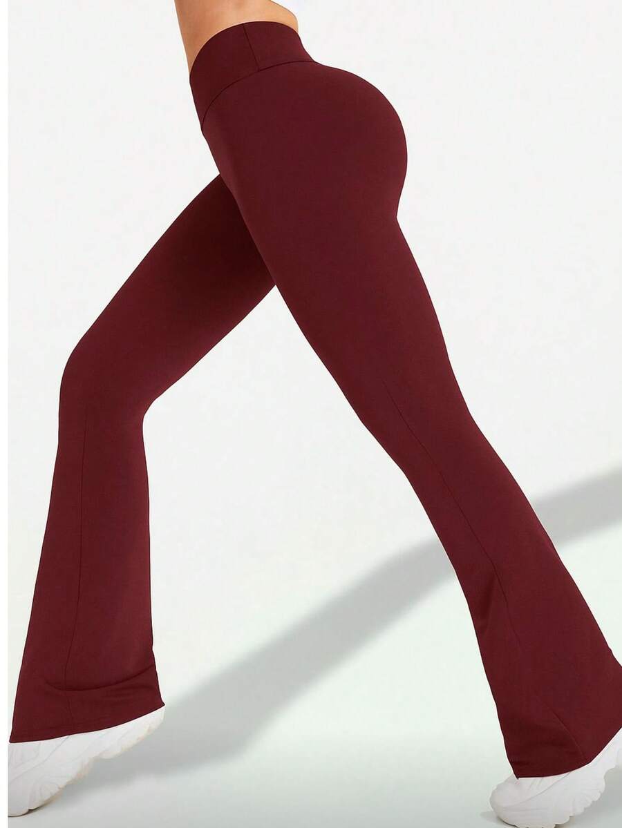 Women Leggings - Red Violet - View 1
