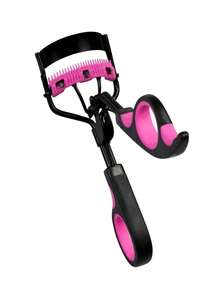 1 Stück Wimpernzange mit Kamm, Edelstahl rutschfester Griff Wimpernformer, Make-up-Werkzeug mit integriertem Kamm, geeignet für Frauen und Mädchen, günstig, Strumpfhalter, Make-up, Make-up-Utensilien, günstige Sachen, Geschenke, Geschenke für Frauen, Weihnachtsgeschenke