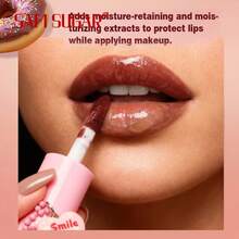 SAM SUGAR Aceite labial 3D en forma de corazón, brillo labial hidratante para difuminar las líneas de los labios, esencia de tinte líquido labial con infusión de agua, apto para todos los tonos de piel, excelente regalo para las fiestas - Multicolor - Ver 11