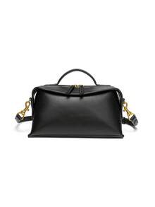 女士长方形帆布都市包，奢华设计师新款手提包，休闲托特包/斜挎包，适合日常穿着 - 彩色 - 查看 14