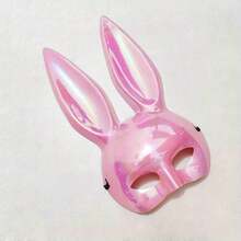 1pc Rabbit Mask, Photo Booth Prop, Bunny Masquerade Mask, Suitable For Parties, Bars, Easter, New Year And Various Occasions - Multicolor - View 11