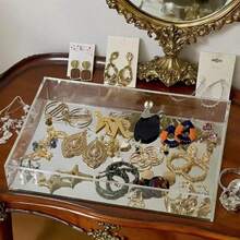 1pc Gold Plated, Alloy, Crystal, Enamel Jewelry Piece: A Ring, Necklace, Or Pair Of Christmas Earrings, Jewelry, Jewelry Women, Christmas Gifts, Gifts For Women, Stocking Stuffers, For Christmas, Winter, Holiday Party, Cute, Festive, Gift, With Snowflake, Tree, Bell, Star, Shipped Random - Follow Your Heart - 查看 5