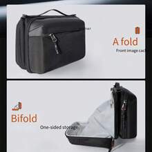 Four Folding Ways Of Volcano Storage Bag Digital Storage Bag Pocket3 Charging Treasure Storage Bag Commuter Travel Bag Suitable For Men And Women. - Dark Green - View 4