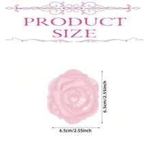Rose-Shaped Folding Mirror With Mirror And Light Purple Petals - Portable Compact Bridesmaid Wedding Party Gift For Women And Girls, Elegant Lavender Flower Makeup Mirror, Fits In Purse, Christmas Accessory (No Feathers) - 紫色的 - 查看 4