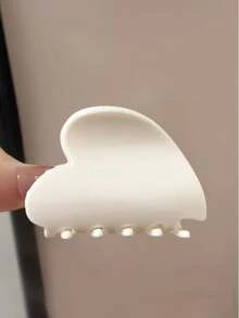 4/2/1 pieza Nuevo clip de pelo coreano de color crema con forma de corazón, versátil, de agarre, temperamento, para el moño en la parte posterior de la cabeza, pinza para el cabello, relleno de calcetines, relleno de calcetines, relleno de calcetines para mujeres, relleno de calcetines para mujeres, regalos de Navidad, regalos, relleno de calcetines de Navidad, regalos para mujeres, regalo, regalo de Navidad, relleno de calcetines para adultos, relleno de calcetines para adultos, accesorios para el cabello, accesorios para mujeres, relleno de calcetines, accesorio de cabello de mayoría de edad, accesorios de cabello de Navidad, ideas de regalo para mujeres, relleno de calcetines de belleza, regalos de Navidad para mujeres - Multicolor - Ver 8