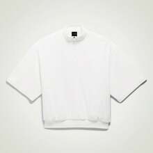 Adidas Unisex Half-Zip Pullover Sweatshirt, Couple Style IA1991 - White - View 1