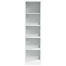vidaXL Kleiderschrank Weiß 50x50x200 Cm Holzwerkstoff - White - View 4