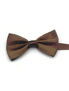 1pc/2pcs Bow Tie + Suspender Set For Men, 2.5cm Wide Solid Color Fashionable Suspender Bow Tie Set, Adjustable Clip-On Braces, Suitable For Groomsmen, Halloween, Christmas, Casual And Business Wear - Multicolor - View 11