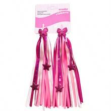 Ett par band för barnskoter, färgglada band för utomhuscyklar, cykelstyren för barn, tillbehör, band i polyestertyg för balanscyklar