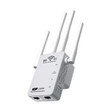 Penguat Sinyal WiFi, Amplifier/Repeater, Extender/Enhancer Jaringan Nirkabel, Kecepatan 2.4GHz/5GHz, Dilengkapi dengan Dua Port Ethernet, Tidak Membutuhkan Baterai, Ditenagai oleh Adaptor Daya, Cocok untuk Kantor dan Apartemen Besar, Jangkauan Jembatan Rumah Hingga 3000 Kaki Persegi, Menghubungkan Hingga 60 Perangkat, Mendukung Enkripsi WPA3, Colokan EU - Steker Tipe C UE (220-240V) - View 6