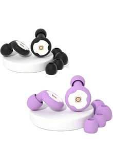 ​专业睡眠耳塞，用于打鼾和降噪 - 可重复使用的听力保护，适用于学习、旅行、音乐会和喧闹活动 - 包含 2 套额外的舒适耳塞（3 对）​ - 均碼 - 查看 30