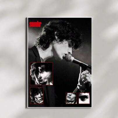 1pc I Hardly Knew Her Album Art Poster Sombr Pop Music Print, Dormitory Decor Canvas Print Poster Wall Art, Contemporary Frameless Decorative Painting