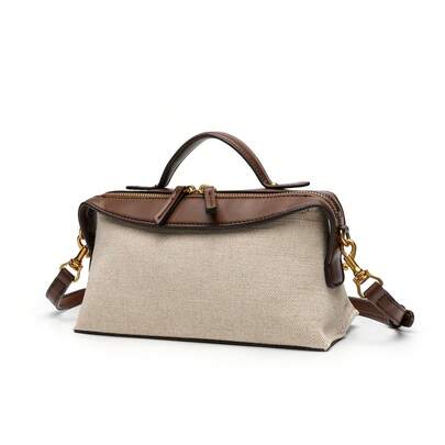 Borsa a tracolla in tela rettangolare da donna, nuova collezione di borse di lusso, borsa a tracolla casual per lo stile quotidiano delle donne