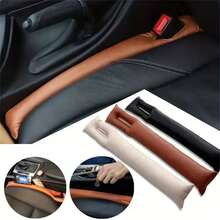 Car Seat Gap Filler Universal For Cars SUV Truck Fit Organizer Gap Blocker With Cell Phone And Lip Balm Organizer Fills The Gap Between The Seat And Console To Stop Items From Falling - Multicolor - View 4