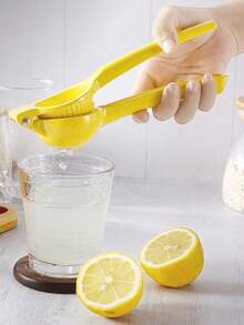 1pc Portable Aluminum Multifunctional Citrus Juicer - Efficient Manual Lemon Squeezer With Easy-Squeeze Design, Anti-Slip Handle, Effortless Citrus Press, No Electricity Needed, And Space-Saving Kitchen Storage - Essential Kitchen Gadgets For Fresh Juice Lovers - Multicolor - View 12