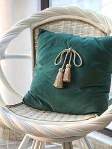 Prendedores de cortina decorativos com borlas, ideais para sala de estar, quarto, escritório e decoração de casa. - Multicolorido - Ver 4