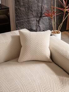 1件防水沙发套，加厚保暖，适合秋冬季节，柔软亲肤，可机洗，宠物友好，防污耐用，四季皆宜，节日装饰家具保护套，适用于1/2/3/4座沙发扶手靠背。 - 卡其色 - 查看 7