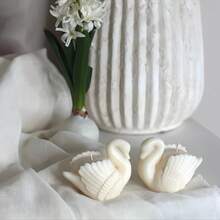 1支天鹅/火烈鸟造型大豆蜡烛，无烟装饰蜡烛，适用于家居装饰、氛围营造、节日装饰、蜡烛装饰、新年装饰、新年礼物、婚礼装饰、婚礼回礼、情人节装饰、情人节礼物、送给她的礼物、送给闺蜜的礼物、纪念品、摄影道具 - 彩色 - 查看 10