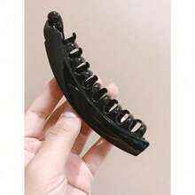 1pc Autumn/Winter Leopard Print Caramel Color Oversized Banana Hair Claw Clip, Suitable For Thick Hair, Stylish And Chic, Fit For Daily Wear, Travel, Photography Decoration Accessories Hair Clips Claw Clips Hair Claws Hair Barrettes, School Stuff - Nhiều màu - Xem 10