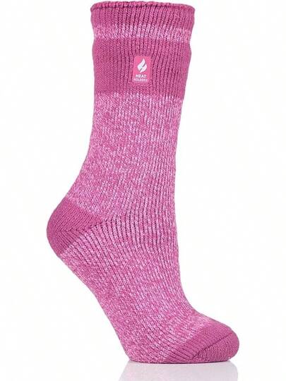 Women's  Starling Stripe LITE Crew Socks| Warm + Soft, Hiking, Cabin, Cozy At Home Socks