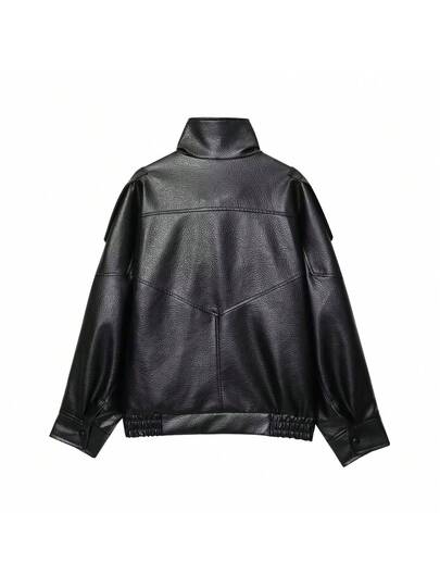 Faux Leather Jackets | Fashion Faux Leather Jackets | SHEIN South