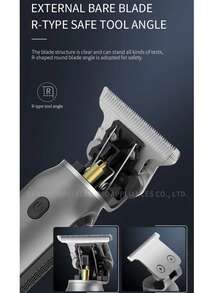 KM-1757 Original Kemei Professional Cordless Men's Clipper, Pemangkas Jenggot Bertenaga, Mesin Pemotong Rambut Isi Ulang - MultiWarna - View 8