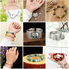 Random Jewelry,Elegant Women's Jewelry Collection For Daily Wear, Versatile Unisex Gift Set Perfect For Dating Vacations & Parties, Thoughtful Present For Girlfriend Mom & Friends - Ideal For Mother's Day Christmas Birthdays & Anniversaries - Nhiều màu - Xem 5