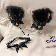 Cute Cat Ears Ladies' Hair Strap Fashionable Plush Bell Role-Playing Exquisite Fox Hair Strap Sexy Hair Strap Girls' Headwear - Multicolor - View 10