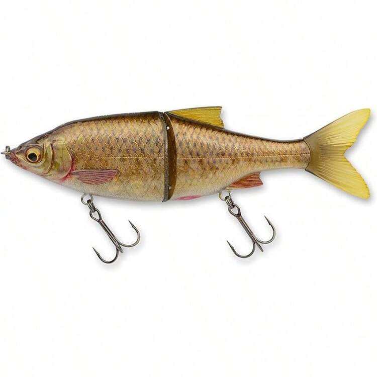 Gear 3D Shine Glide - Señuelo de fregadero lento - Brillo dorado - Añade 3