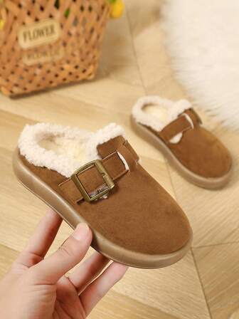 Children's Fashion Slippers/Children's Fashion Indoor And Outdoor Thermal Lining Thermal Slippers