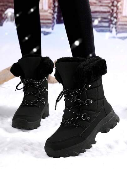 بوت ثلج نسائية عالية الأعلى متعددة الاستخدامات مبطنة بالحرارة، بوت تسلق نسائية مضادة للانزلاق للخارج، بوت طويلة الساق مقاومة للانزلاق مقاس كبير جديدة للشتاء، بوت نسائية مبطنة سميكة، بوت نسائية طويلة الساق، بوت ثلج نسائية دافئة وأنيقة، بوت تسلق نسائية للشتاء للخارج، بوت نسائية سوداء مبطنة بالحرارة، بوت عمل نسائية سوداء، بوت نسائية متوسطة الطول مربوطة