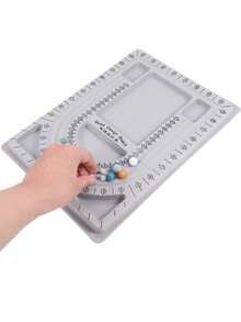 Nueva mesa de diseño DIY para collares y pulseras, mesa de diseño de hilado con marcas de escala - Multicolor - Ver 3